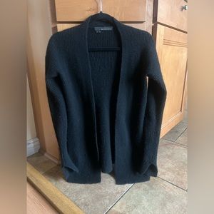 360Cashmere Open Front Cardigan XS